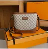 Nova Bolsa de Ombro Xadrez Retrô de Verão Bolsa Feminina Simples Moda para o Dia a Dia Bolsa Transversal Textura Pu Luxo Acessível Bolsa Saco