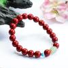 Pulseira de Jade Feita de Cinábrio, Areia Dourada Roxa e Aventurina, Atacado de Fábrica, Transmissão ao Vivo de E-commerce, Dropshipping S2071907