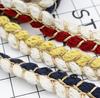 Cinta fragante de Corea del Sur, bricolaje, de doble color, de 8 hebras, para sombreros, accesorios de encaje para prendas de vestir, venta al por mayor