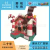 Santa Claus Dibujo Animado Transfronterizo Tobogán Inflable Navideño Trampolín Castillo Inflable Navideño para Niños Modelo de Aire Fabricante
