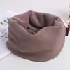 Cachecol gola de outono e inverno espessado cachecol xale unissex cachecol quente puro para exterior proteção para o pescoço gola de caxemira