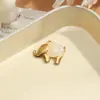 Colgante de Caracola Animal Piña Elefante Acero Inoxidable Resina Empalmada Colgante Accesorios para Pulsera Collar Joyería DIY