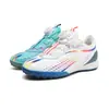Zapatos de fútbol nuevos para estudiantes transfronterizos, con tacos TF antideslizantes y resistentes al desgaste, adecuados para entrenamiento, partidos de hombres, mujeres y niños, y para jugadores jóvenes