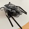 Presilha de Cabelo Banana Versátil e Sofisticada Estilo Coreano com Fita, Criando um Look Estiloso, Acessório de Cabelo Que Adiciona Volume, Presilha para Rabo de Cavalo