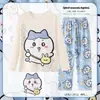 Ropa de Casa para Bebés Ropa con Aire Acondicionado para Niñas y Niños Primavera Otoño Verano Mangas Largas Trajes de Pijama para Niños Niñas Ropa para Niños