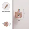 Gancho de Madera de Haya Gatito Oso Nube Gancho sin Clavos Cachorro Lindo Creativo Tirador de Armario