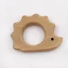 Suministro directo de fábrica palo para morder dientes de bebé Madera de haya diente calmar forma de animal palo para morder dientes morder música