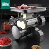 Picadora de carne Mengshi cortadora de carne comercial picadora automática multifuncional y cortadora en cubos de doble propósito corte de carne de alta potencia