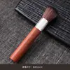 Colher de Chá de Titânio Puro, Pinça de Chá de Titânio, Pá de Chá, Pá para Folhas de Chá, Pegador de Folhas de Chá, Ébano Preto Conjunto de Seis Peças para Cerimônia do Chá Doméstica Acessórios