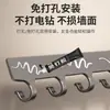 Estante Colgador Multifuncional Directo de Fábrica Sin Taladro Habitación Baño Detrás de la Puerta Ropa Sombreros Toallas Almacenamiento Estante Colgador Grande