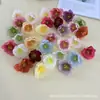 Nova Flor de Fênix Artificial Cabeça de Flor Artificial Acessórios para Roupas Joias Antigas Florais Decorativos Flores Artesanais DIY
