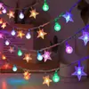 Luz de Fio de Bolha LED Estilo Acampamento ao Ar Livre Luz Decorativa de Ambiente Decoração de Quarto Festa Tenda Arranjo Luz Decorativa