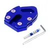 Adecuado para Sanyang MAXSYM TL500 TL508 soporte para pie de aleación de aluminio modificado para ampliar el soporte lateral del asiento la almohadilla del pie del soporte lateral