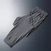 Pantalones de Hilo de Hielo de Fábrica Original para Hombre, Verano Delgados de Secado Rápido Transpirables Versátiles Pantalones Jogger Casuales de Moda