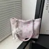 Bolso Cubo Estampado Estilo Dulce de Diseño de Nicho 2026 Principios de Primavera Nueva Moda Tendencia Bolso de Hombro con Cadena para Mujer