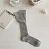 Meias de Ballet Vazadas para Panturrilha Dropshipping Verão Finas Estilo Primavera/Outono Meias Longas Emagrecedoras Meias Amontoadas Meias Longas de Celebridade da Internet