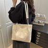 Moda Verano 2025 Bolso de Paja para Mujer Dulce Tejido Capacidad Grande Tote Bolso de Hombro Bolso de Mano Fresco Pequeño