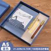 Cuaderno A5 Original Guochao Wenchuang para Negocios Traje de Caja de Regalo Personalizado Alto Valor de Color Retro Exquisito Bloc de Notas Regalo