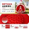 Tapete Inflable Aspersor de Césped para Niños al Aire Libre Papá Noel Piscina Aspersora de PVC Piscina Interactiva Personalizada para Padres e Hijos