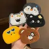 Lindos Adorables Estilo Animal de Mascota Flequillo Pegatinas Suaves Lindos Dibujos Animados Femeninos Divertidos Cabello Rebelde Pegatinas Mágicas Herramienta de Peinado Accesorios para el Cabello