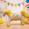 Balões de Circo Grandes e Mini Animais de Desenho Animado Decoração de Aniversário Montagem de Cena Balões para Festa Infantil de Jardim de Infância