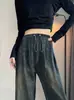 Nuevos Jeans de Maternidad 2026 para Primavera y Verano, Pantalones Casuales de Pierna Recta y Pierna Ancha para Uso al Aire Libre, Sin Soporte Abdominal, Sin Ajuste, Colección de Otoño