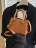 Transfronterizo 2025 Verano Nuevo Bolso Cruzado Mini Cuadrado Simple Retro Moda Nicho Bolso de Hombro para Mujer