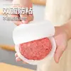 Papel Separador para Hamburguesas, Papel Antiadherente de Grado Alimenticio Absorbente de Grasa, Resistente al Aceite, Antiadherente, Adecuado para Congelar, Hornear y Doble Uso
