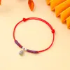 2026 Novo Modelo Festival do Barco-Dragão Cordão Vermelho da Sorte Pulseira da Paz e da Alegria Corda de Mão Zongzi Presente Infantil Atacado em Estoque