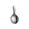 Aço Inoxidável 304 Colher Redonda Pequena de Cabo Curto Colher de Sorvete Sobremesa Colher de Alimentação para Bebê Colher Pequena Espessada Colher de Sopa