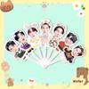 Yinyin_anw Huang Lixian siete abanicos plegables abanico plegable concierto soporte periférico soporte TikTok mismo estilo