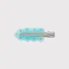 Presilha de Cabelo de Acetato de Alta Qualidade com Strass Exquisite para Mechas, Temperamento Doce Fashionável, Acessório de Cabelo Simples de Influenciador da Internet