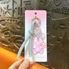 Dopamina Verano Dulce y Lindo Llavero de Cuentas con Letras Colgante para Bolso Teléfono Accesorio Creativo DIY