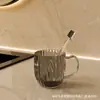 Taza de Lavado de Alta Calidad para Uso Doméstico, Nueva Taza Transparente de Lujo Ligero para Enjuague Bucal de Pareja, Vaso de Plástico para Cepillo de Dientes para Hotel y Casa de Huéspedes