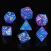 Set de Dados Multilado Starlight New para Juegos de Rol de Mesa, Set de 7 Dados, Accesorios Creativos al por Mayor