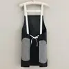 Nuevo Delantal Doméstico de Dibujos Animados, Delantal de Cocina Moderno, Resistente al Aceite, Impermeable, Resistente a las Manchas, Ropa de Trabajo Linda, Bata de Cocina, Delantal de Cintura
