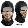 Máscara de calavera transpirable transfronteriza para hombre y mujer, protección solar para ciclismo al aire libre, cubrecabezas de seda helada, bufanda de calavera, collar protector solar para bicicleta