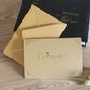 Chenfan 2026 Novo Modelo em Estoque, Atacado do Fabricante, Cartões de Boas Festas de Ano Novo Estilo Envelope com Carimbo Dourado para o Festival da Primavera, Cartões de Bênção para Funcionários do Festival da Primavera