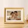 Moldura de foto de madeira de alta qualidade para mesa ou parede 6 polegadas 7 polegadas 8 polegadas 10 polegadas moldura vazia montagem moldura de foto grande tamanho pode ser personalizada