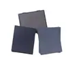 Papel Facial Absorvente de Óleo Dupla Face Preto e Cinza Carvão de Bambu Papel Facial Absorvente de Óleo com Espelho Porta-Pó Puff Facial Portátil Absorvente de Óleo