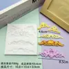 Molde de Silicone com Padrão Europeu em Relevo Ferramenta de Cozimento para Decoração de Bordas de Bolo Mousse de Chocolate Molde de Resina Gesso