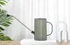 Tetera de Acero Inoxidable de Boca Larga Tetera con Escala Transparente Herramientas de Jardinería Doméstica para Regar Plantas en Maceta