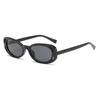 Gafas de Sol de Moda Estilo Nuevo Inspiradas en Chanel para Mujer, Montura Pequeña Ovalada de Alta Gama, Protección UV, Gafas de Sol Retro a la Moda