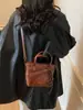 Bolso de Moda para Viajes, Bolso Cruzado, Bolso de Mujer, Bolso de Cubo de Alta Gama para Llevar en la Mano, Bolso de Cesta de Verduras de Nuevo Estilo, Bolso de Hombro
