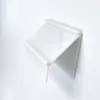 Estanterías de Gabinete de Exhibición Transparente de PVC Personalizadas de Fábrica Estantes para Supermercado Etiqueta de Precio de Tira Laminada de Madera Tipo Tarjeta de Vidrio para Mercancía