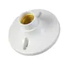 Bocal Redondo E27 Antiderramamento Grande Bocal Plano 12cm