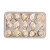 Caixa de Embalagem Descartável para Wonton, Caixa Especial para Xiaolongbao Cru e Wonton, Caixa Dividida para Wonton, Caixa de Armazenamento para Viagem, Caixa de Recompensa