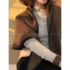 Bufanda Triangular de Lana 100% para Mujer Otoño e Invierno, Chal de Punto de Alta Gama, Protector de Cuello, Bufanda para el Cuello, Ropa Exterior Cálida