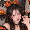 Tiara de Teia de Aranha para Halloween Estilo Escuro Europeu e Americano Acessório de Cabelo para Fantasia Cosplay Clipe de Cabelo Atmosfera de Festival Tiara de Abóbora Acessórios de Cabelo