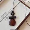 Colar Cerâmico Boêmio Retrô, Corrente Longa para Suéter Estilo Étnico Exótico Medieval, Colar Corrente para Clavícula Zen